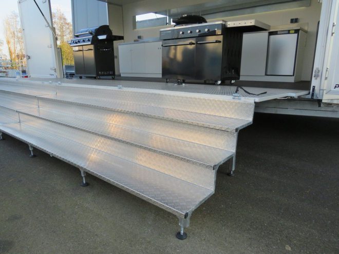 Proline podiumwagen 600x240x220cm 3500kg